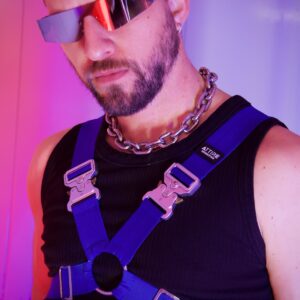 Neon Harness TH_Blue Desire in Blau von Attire Invention